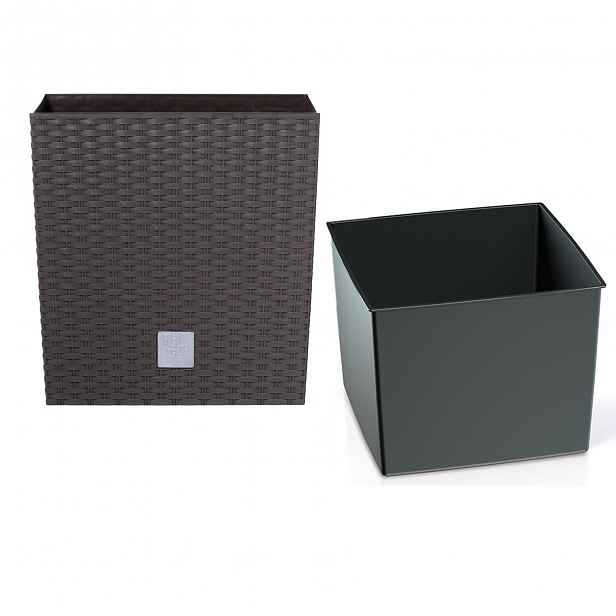 Velký květináč náplň 40x40cm Rattan Ratan Umbra