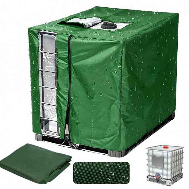Pouzdro Plachta na Ibc nádrž Beczke 1000L Oxford 420D Pevná Uv