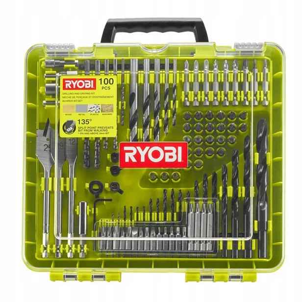 Ryobi Smíšená sada pro vrtání a šroubování 100 ks RAKDD100