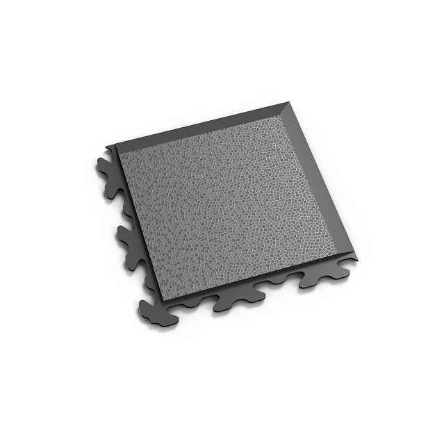 Dlaždice rohová B Fortelock Machine invisible hadí kůže GRAPHIT