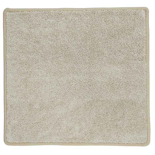 Kusový koberec Capri Lux cream čtverec, 80x80, béžová, chodba / předsíň, Vopi