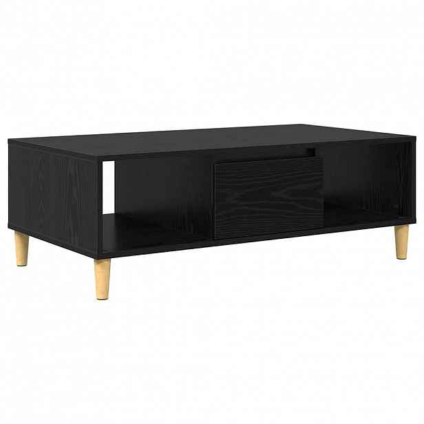 vidaXL Konferenční stolek Černý dub 102 x 55 x 35 cm Kompozitní dřevo