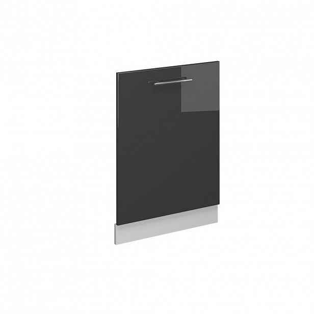Vicco ČELNÍ PANEL MYČKY Fame-Line Antracitový vysoký lesk 60 cm bez pracovní desky