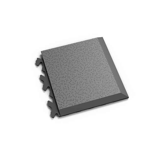 Dlaždice rohová D Fortelock Machine invisible hadí kůže GRAPHIT