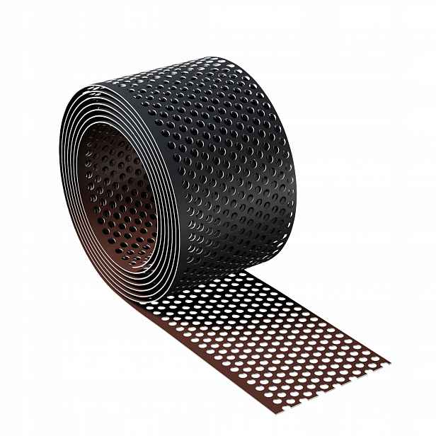 Hliníková okapová mřížka 100 mm x 25 m Ral 7016 8017 Eurovent