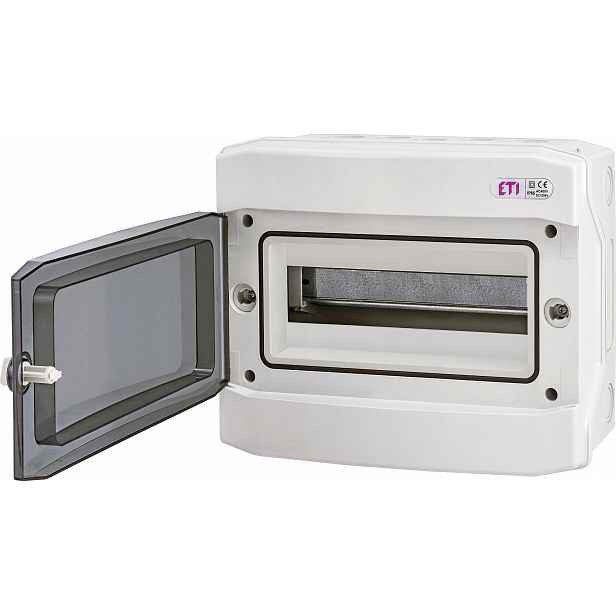 Kryt na omítku 12 mod IP65 transparentní dveře ECH-12PT 001101062