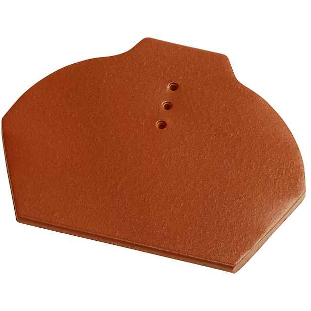 Ukončení hřebene spodní 21 cm Tondach režná Stodo