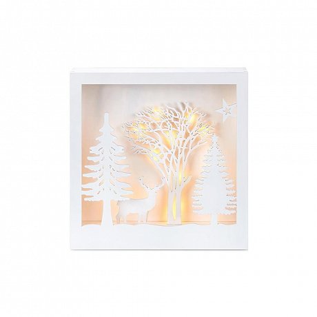 LED světelná dekorace Markslöjd Folkabo, výška 27 cm