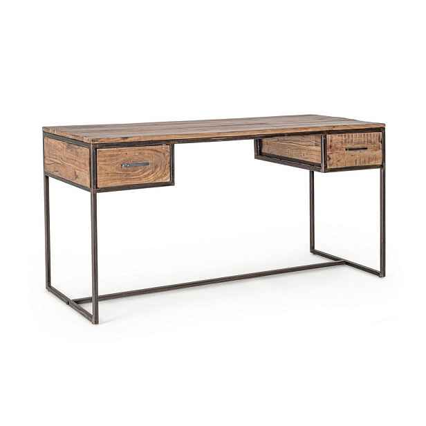 Pracovní stůl s deskou z akácie 60x150 cm Elmer – Bizzotto