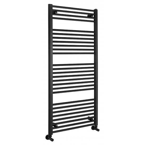 Aqualine Direct - Topné těleso 60x132 cm, 700 W, matná černá ILR36B