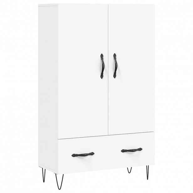 vidaXL Skříň highboard bílá 69,5 x 31 x 115 cm kompozitní dřevo