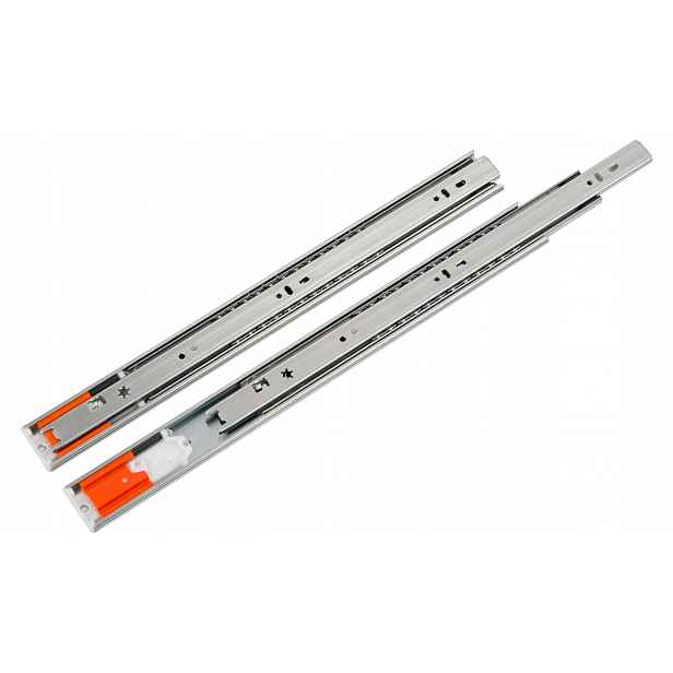 Kuličkové vedení pro zásuvky push-open H-45 mm L-350 mm DB45 Deluxe Amix