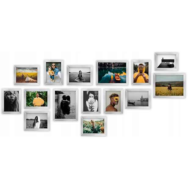 Multirama Budapešť sada rámečků pro fotografie klippan
