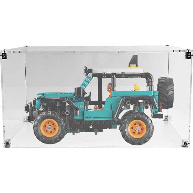 Vitrína pro sadu Lego 42227 Technic Suv Jeep Wrangler Rubicon