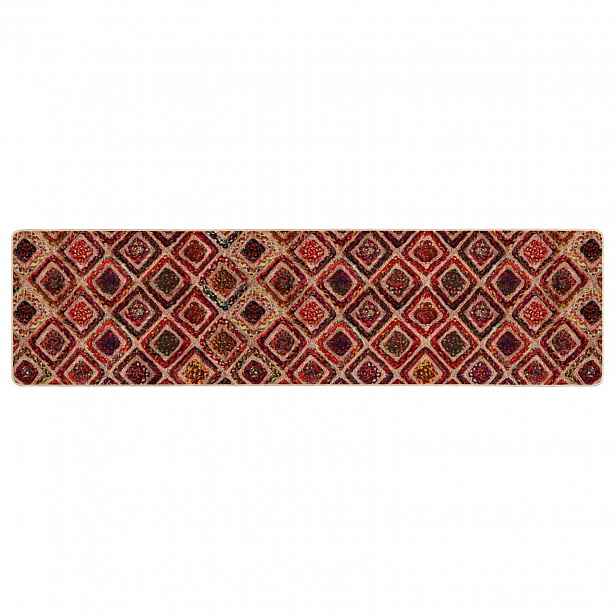 vidaXL Běhoun MARSA Vícebarevný 100 x 350 cm Polyester a PVC