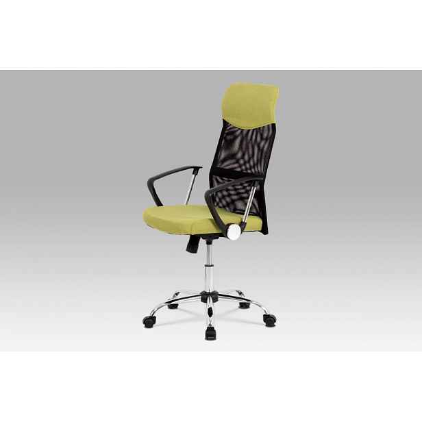 Kancelářská židle zelená / černá Autronic - 59/120/59 CM