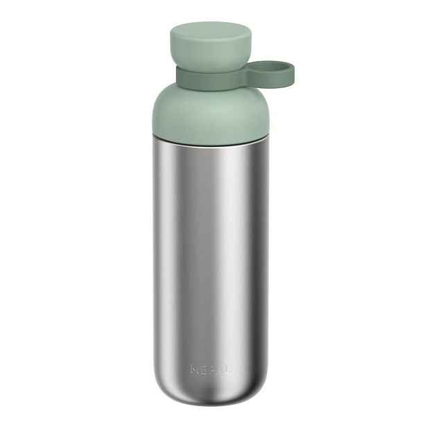 Lahev z nerezové oceli ve stříbrné barvě/šalvějově zelená 700 ml Vita – Mepal