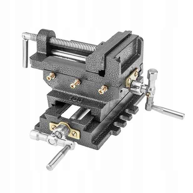 Neo Křížový strojní svěrák 2-osý 100 mm 35-035