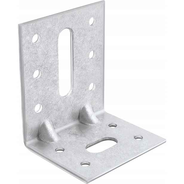 Úhelník nastavitelný prolisovaný spoj 70x50x60 x 2 mm KR2 50 ks