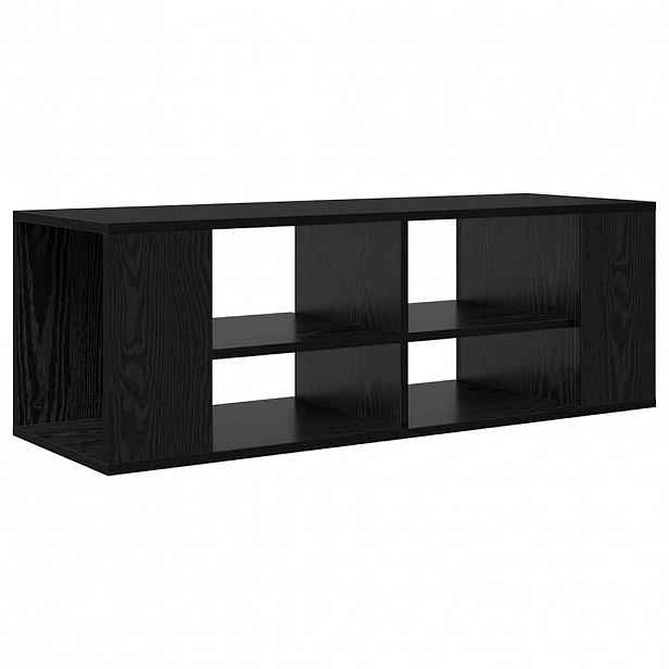 vidaXL Sestava TV skříněk 102 x 35 x 35 cm Černý dub Kompozitní dřevo