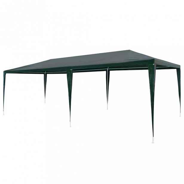 Zahradní party stan 3 x 6 m Dekorhome Zelená