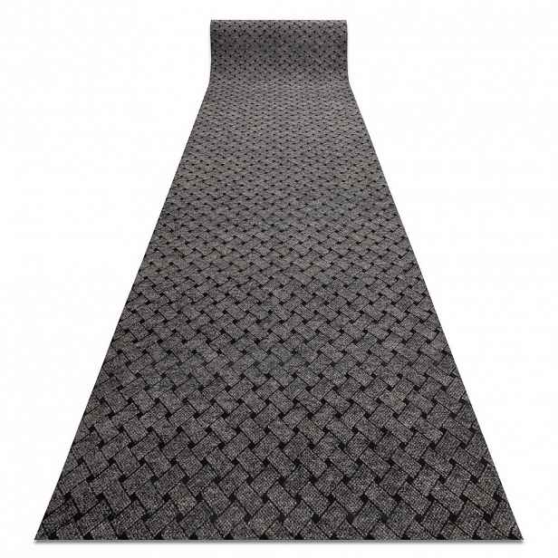 rugsX BĚHOUN s protiskluzovou podložkou břidlicově béžový 100 cm VECTRA 316, vnitřní-venkovní 100/120 cm
