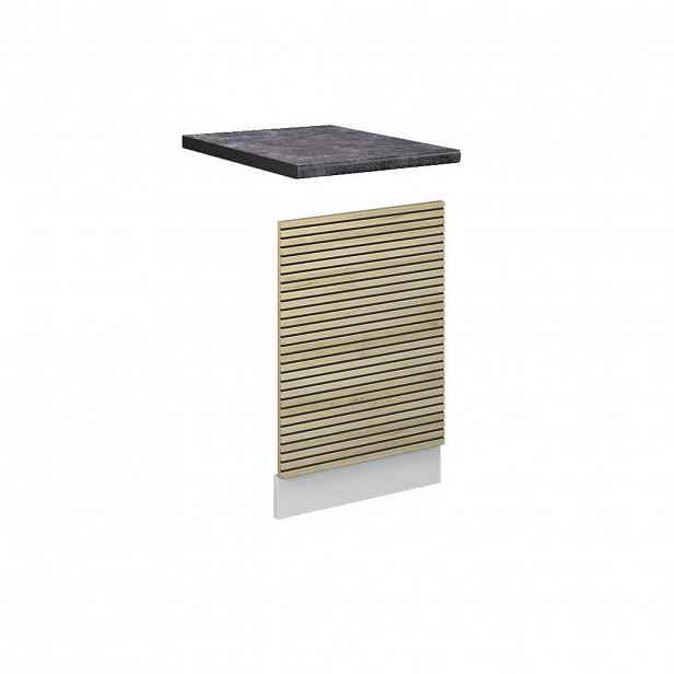 Vicco PŘEDNÍ PANEL Fame-Line Dubový panel 45 cm , PD Antracit