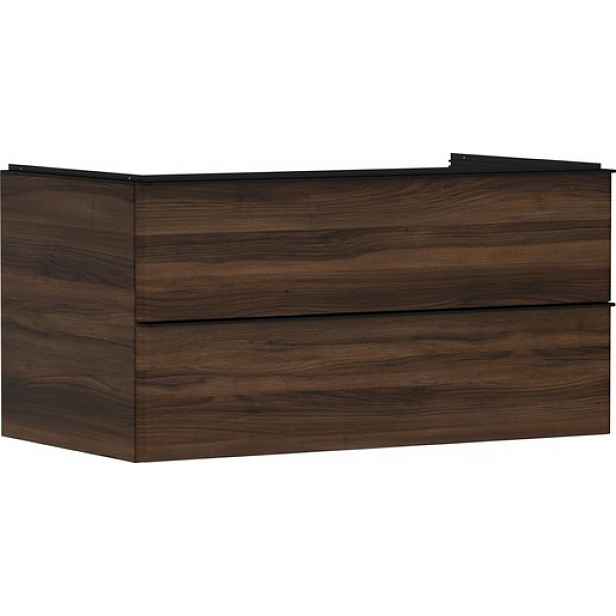 Skříňka pod umyvadlo pod desku Hansgrohe Xelu Q 98x49,5x55 cm tmavý ořech 54081670