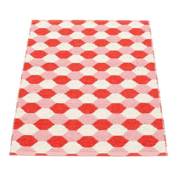 Červený vnitřní a venkovní koberec 70x100 cm Dana Coral – Pappelina