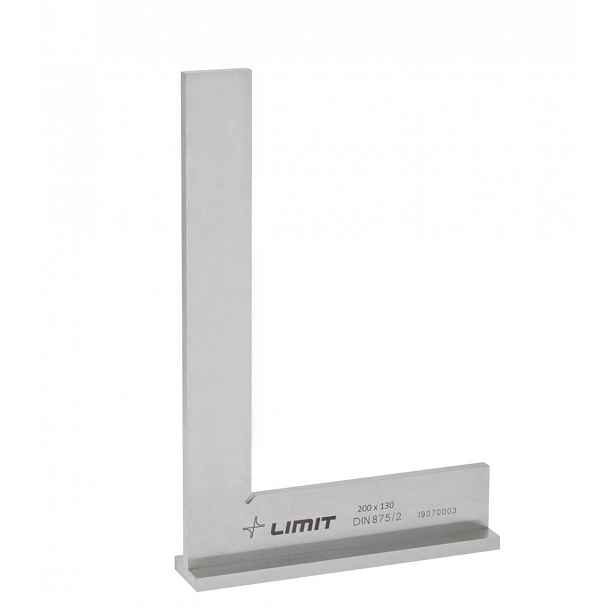 Ocelový úhelník s podstavcem 200 x 130 mm Din 875/2 Limit