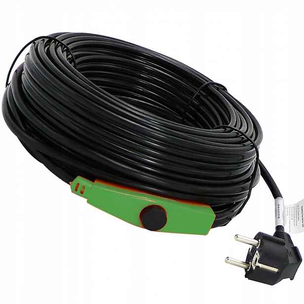 Topný Kabel S Termostatem 224 W 14 m