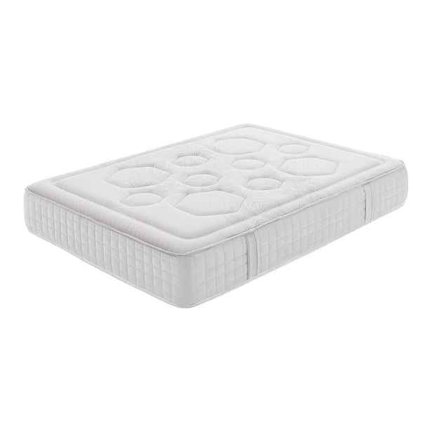 Tvrdá/středně tvrdá pěnová matrace 200x200 cm Tempus Premier – Moonia