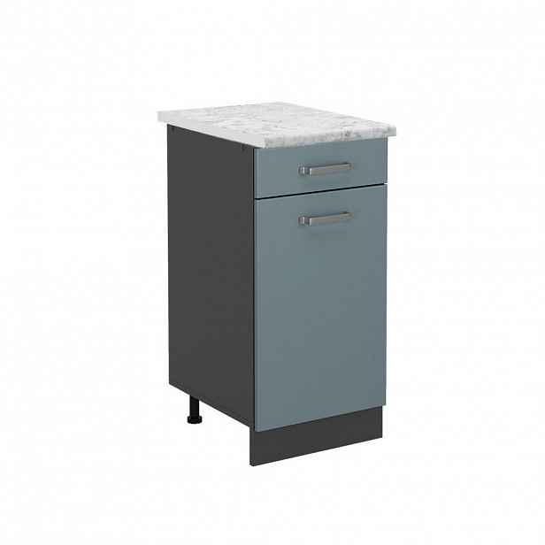 Vicco SPODNÍ SKŘÍŇKA KUCHYŇSKÉ LINKY R-Line Modrošedá 40 cm PD Mramor