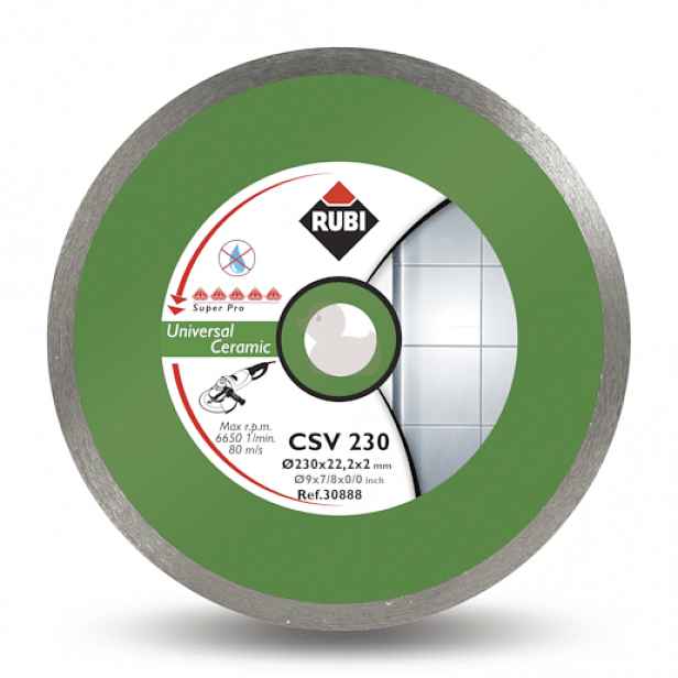 Rubi CSV 125 Superpro diamantový kotouč kontinuální 125 mm R30883