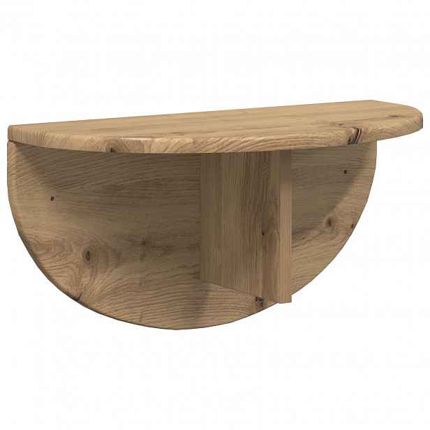 vidaXL Nástěnná polička Nástěnná montáž Artisanový dub 48 x 24 x 24 cm