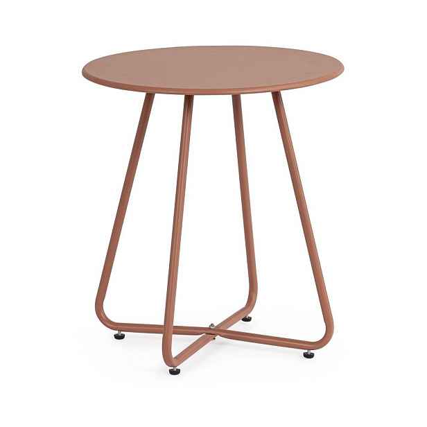 Ocelový kulatý zahradní stolek ø 45 cm Jable – Bizzotto