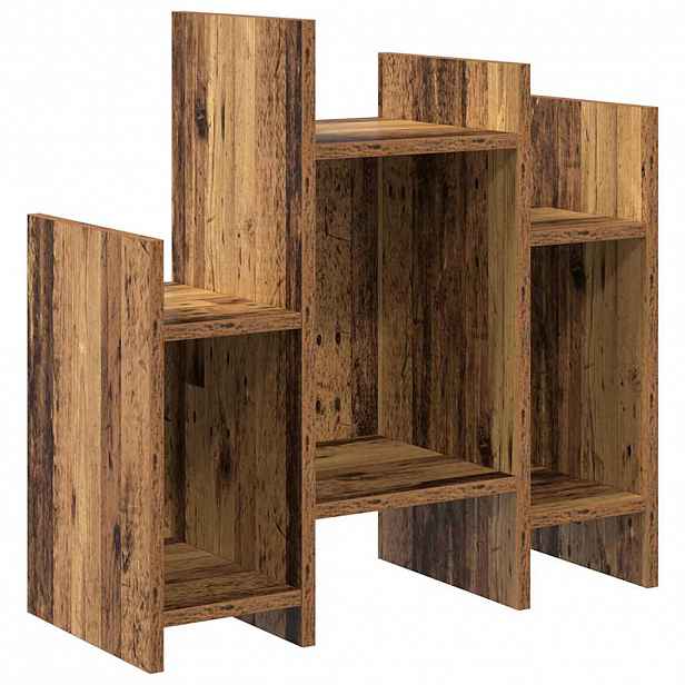 vidaXL Boční skříňka Staré dřevo 60 x 26 x 60 cm Kompozitní dřevo