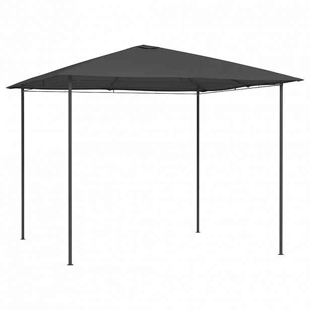 vidaXL Altán 3 x 3 x 2,6 m antracitový 160 g/m²