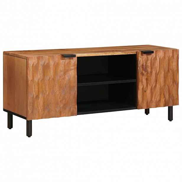vidaXL Televizní skříň Akátová hnědá povrchová úprava 105 x 33 x 46 cm