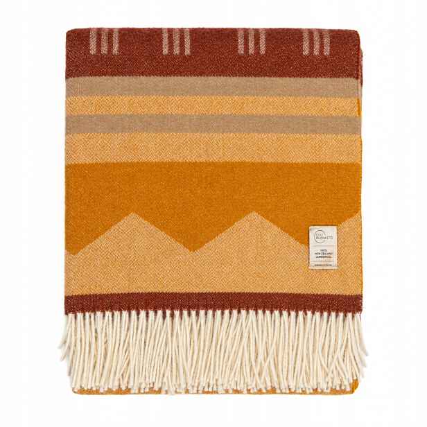 Vlněná Deka teplá měkká 100% vlna pléd 170x200 Cozy Blankets