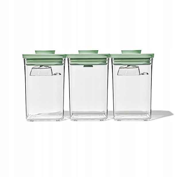Sada Oxo 3 nádob na potraviny Pistachio Pop 3 x 1000 ml