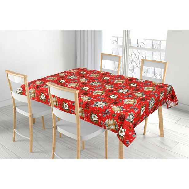 Bellatex Ubrus Hvězda, 100 x 100 cm, 100 x 100 cm