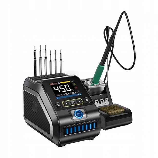 Fnirsi Pájecí Stanice DWS-200 F 200W Pro Opravy Elektroniky A Pájení