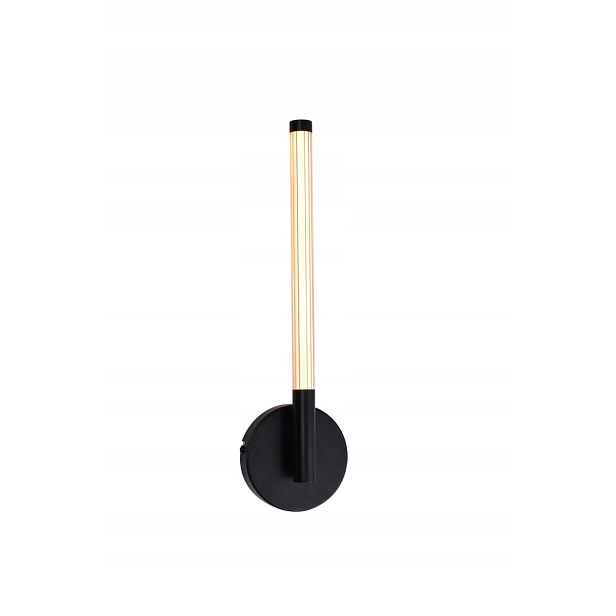 Nástěnná Led lampa minimalistická černá podlouhlá 52 cm 3000K Rabalux