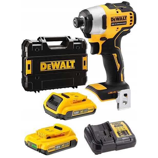 Šroubovák 18V 2x2Ah 190 Nm 1/4'' DeWALT DCF809D2T