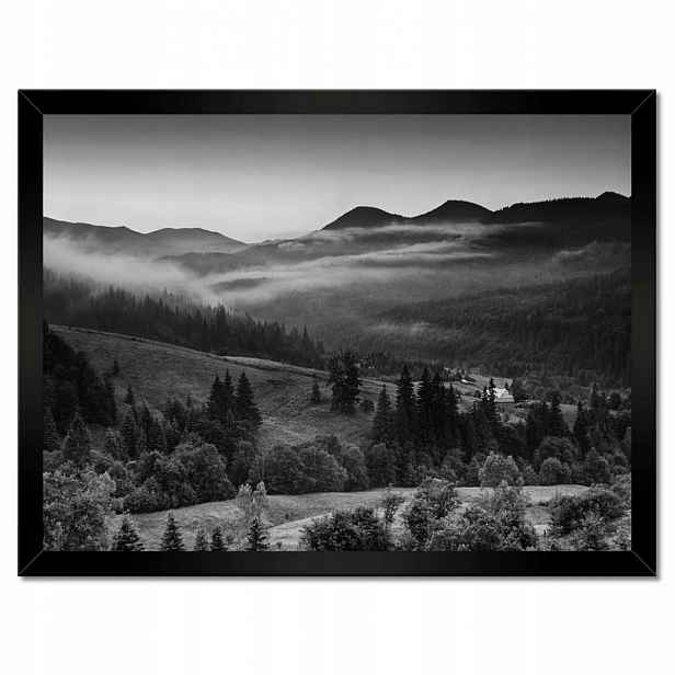 Plakáty v rámu 40x30 Polské hory Karpaty