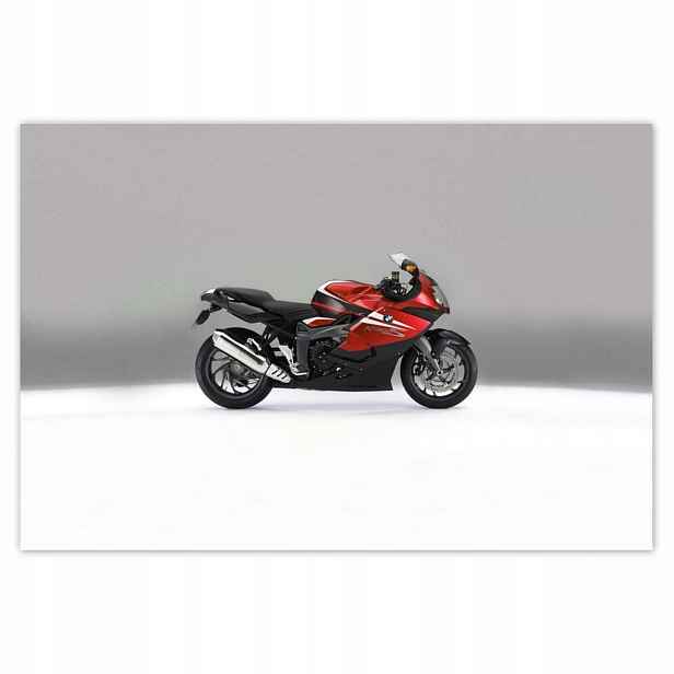 Plakáty 200x135 Červené Bmw Závodník