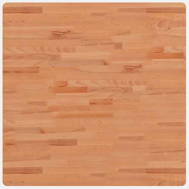 vidaXL Stolní deska 80 x 80 x 1,5 cm čtvercová masivní bukové dřevo