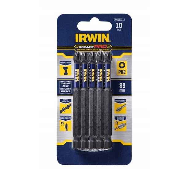 Bit pro desky Irwin Koncovka PH2 x 89 mm 10 ks