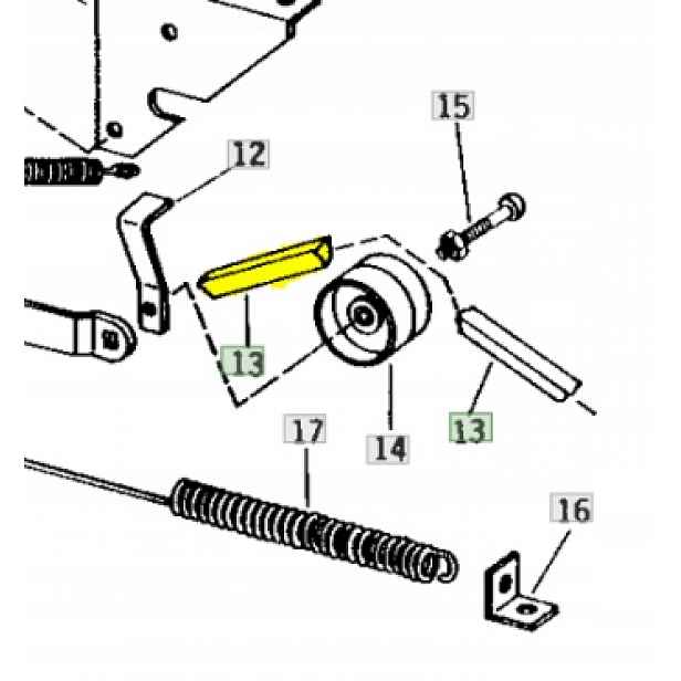 Klínový řemen John Deere